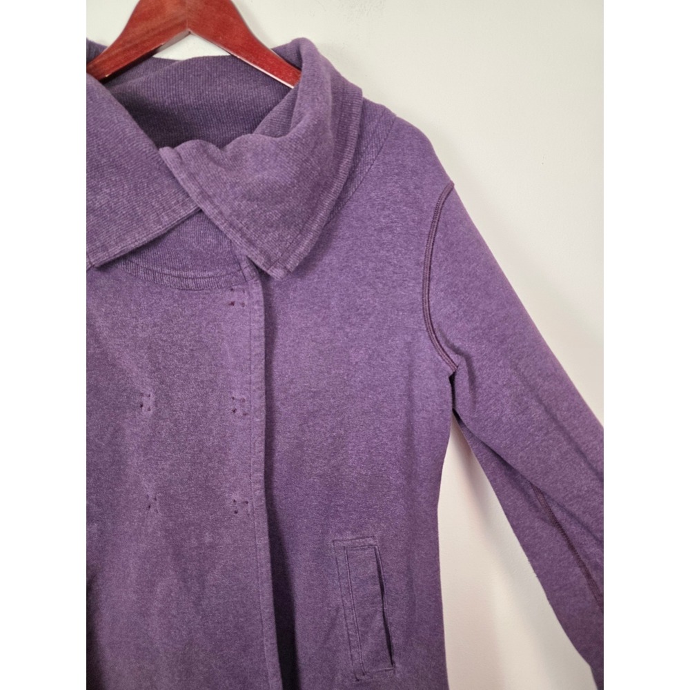 Lululemon Gratitude Wrap Purple Button Up Collar Jacket Women's‎ - Picture 3 of 8